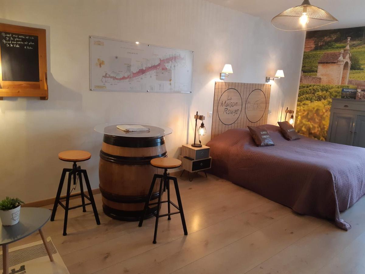 La Maison Rouge Ladoix - Proche Beaune Ngoại thất bức ảnh